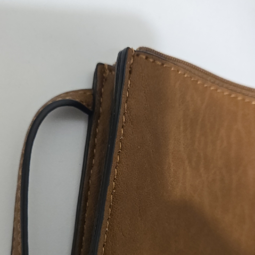 Calvin Klein Chocolate Brown Clutch **NWOT** - Picture 8 of 10